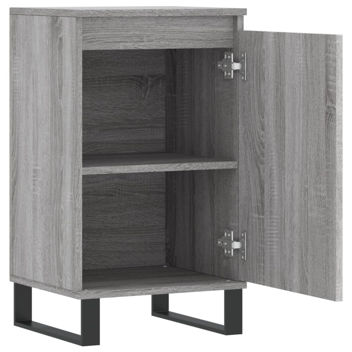 vidaXL Συρταριέρα Γκρι Sonoma 40 x 35 x 70 εκ. από Επεξεργασμένο Ξύλο