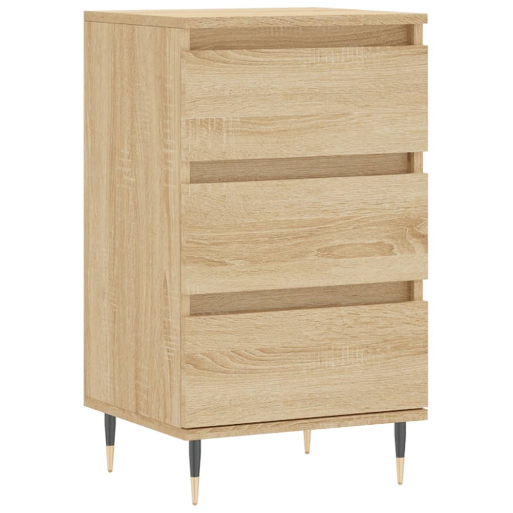 vidaXL Συρταριέρα Sonoma Δρυς 40 x 35 x 70 εκ. από Επεξεργασμένο Ξύλο