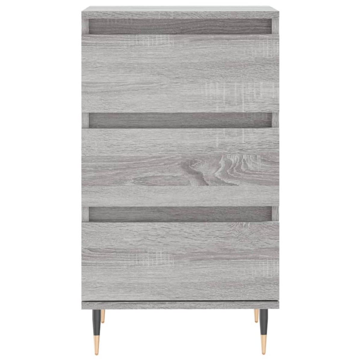 vidaXL Συρταριέρα Γκρι Sonoma 40 x 35 x 70 εκ. από Επεξεργασμένο Ξύλο
