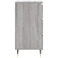 vidaXL Συρταριέρα Γκρι Sonoma 40 x 35 x 70 εκ. από Επεξεργασμένο Ξύλο