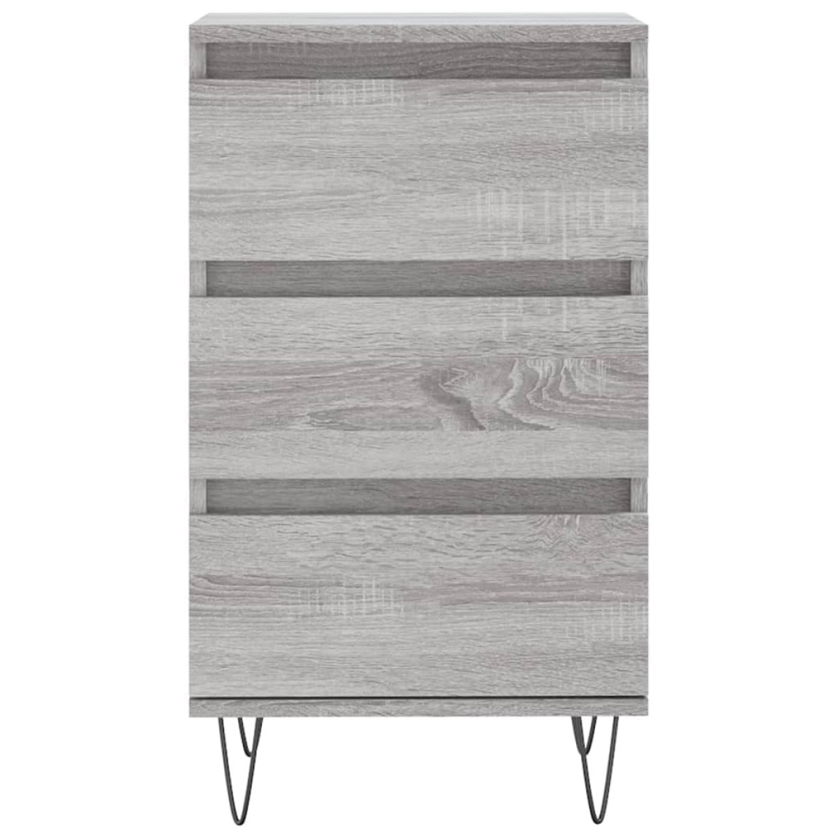 vidaXL Συρταριέρα Γκρι Sonoma 40 x 35 x 70 εκ. από Επεξεργασμένο Ξύλο