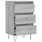 vidaXL Συρταριέρα Γκρι Sonoma 40 x 35 x 70 εκ. από Επεξεργασμένο Ξύλο