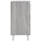 vidaXL Συρταριέρα Γκρι Sonoma 40 x 35 x 70 εκ. από Επεξεργασμένο Ξύλο