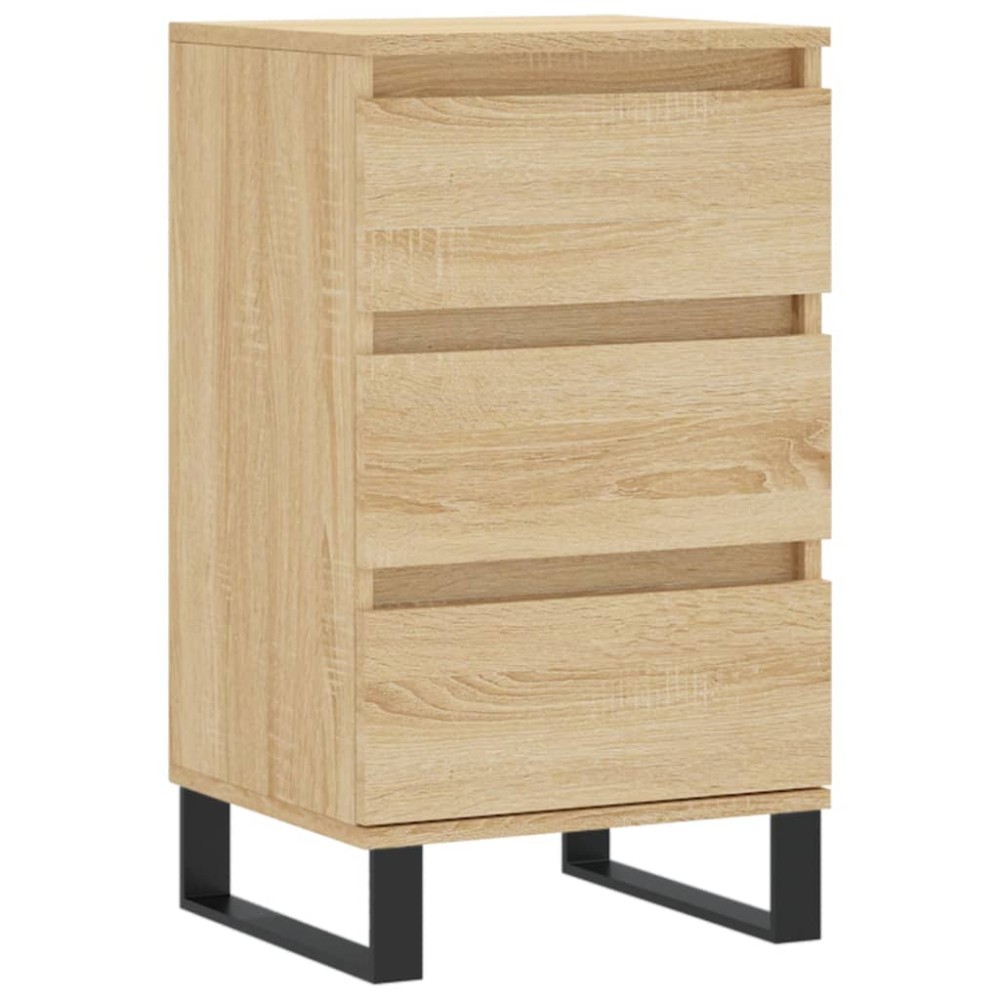 vidaXL Συρταριέρα Sonoma Δρυς 40 x 35 x 70 εκ. από Επεξεργασμένο Ξύλο