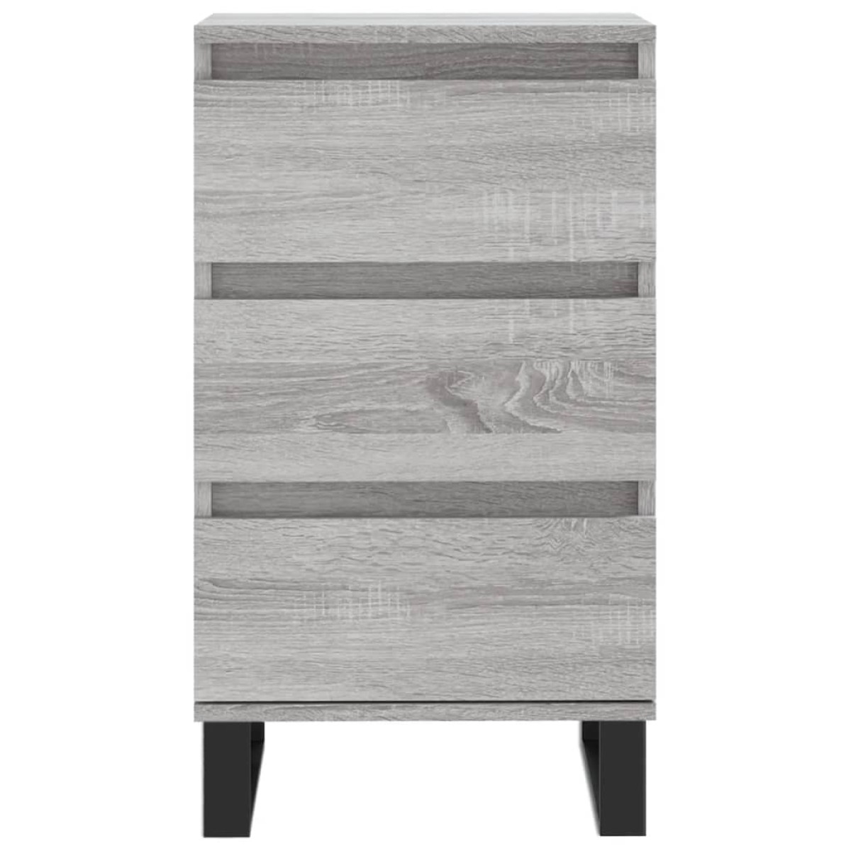 vidaXL Συρταριέρα Γκρι Sonoma 40 x 35 x 70 εκ. από Επεξεργασμένο Ξύλο