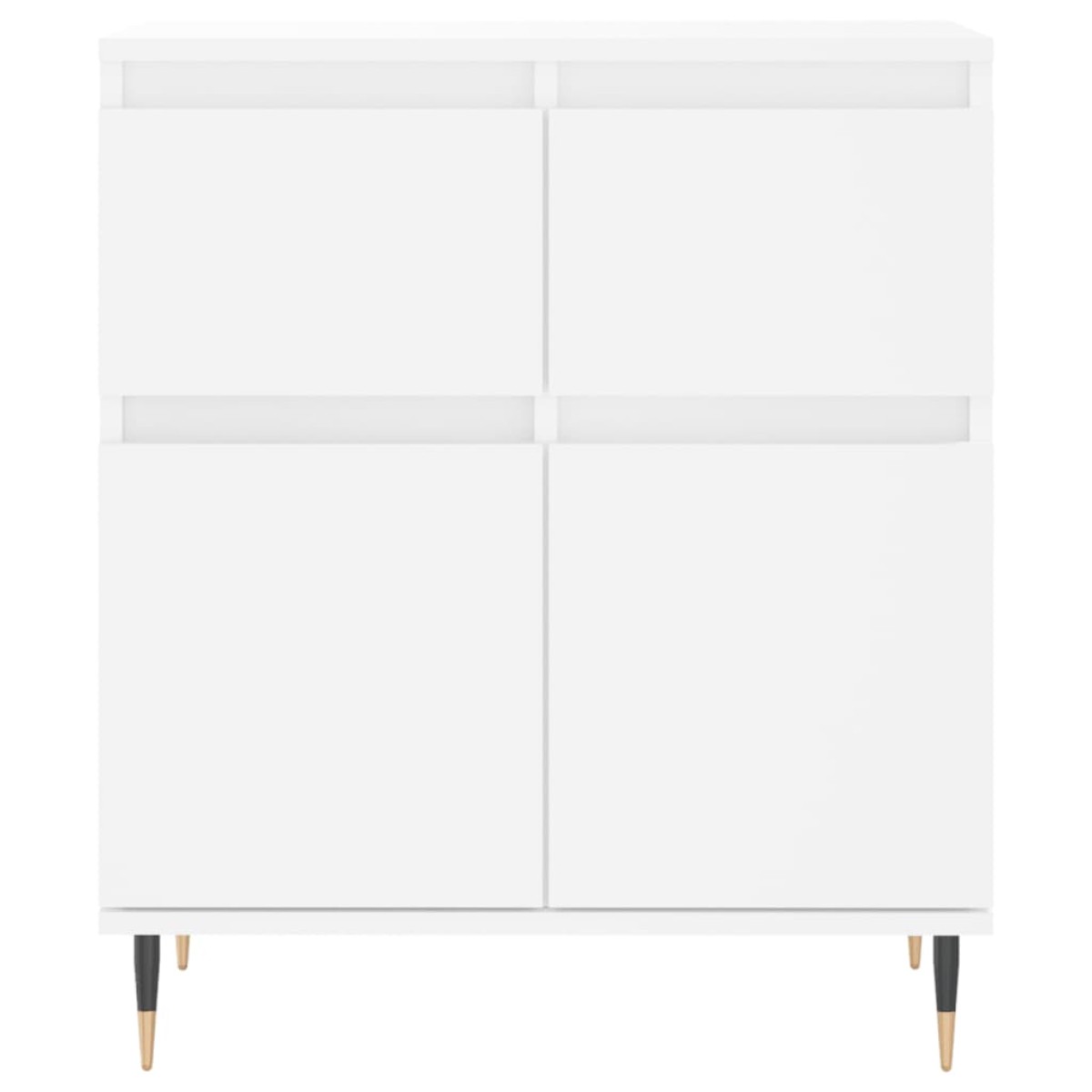 vidaXL Συρταριέρα Λευκή 60 x 35 x 70 εκ. από Επεξεργασμένο Ξύλο