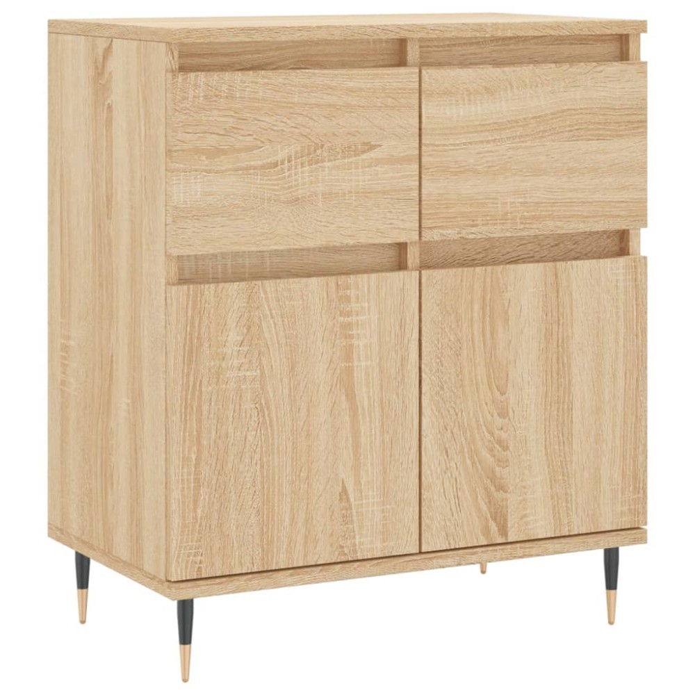 vidaXL Συρταριέρα Sonoma Δρυς 60x35x70 εκ. Επεξεργασμένο Ξύλο