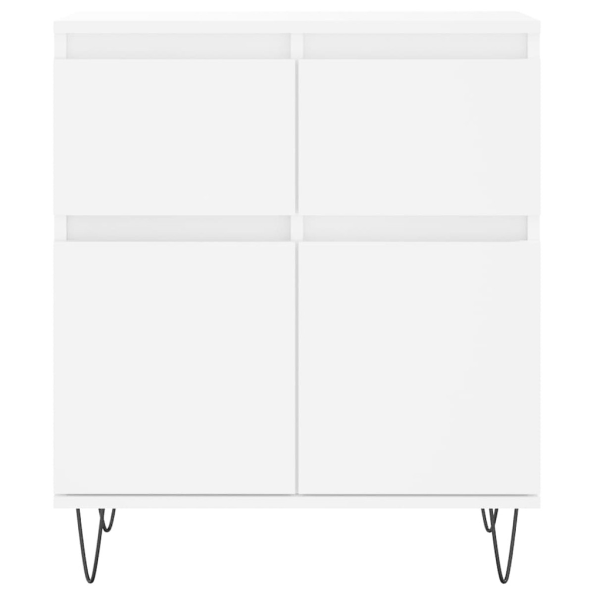 vidaXL Συρταριέρα Λευκή 60 x 35 x 70 εκ. από Επεξεργασμένο Ξύλο