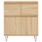 vidaXL Συρταριέρα Sonoma Δρυς 60x35x70 εκ. Επεξεργασμένο Ξύλο