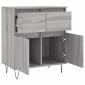 vidaXL Ντουλάπι Γκρι Sonoma 60x35x70 εκ. από Επεξεργασμένο Ξύλο