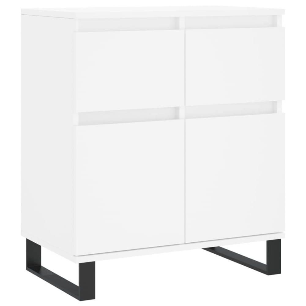 vidaXL Συρταριέρα Λευκή 60 x 35 x 70 εκ. από Επεξεργασμένο Ξύλο