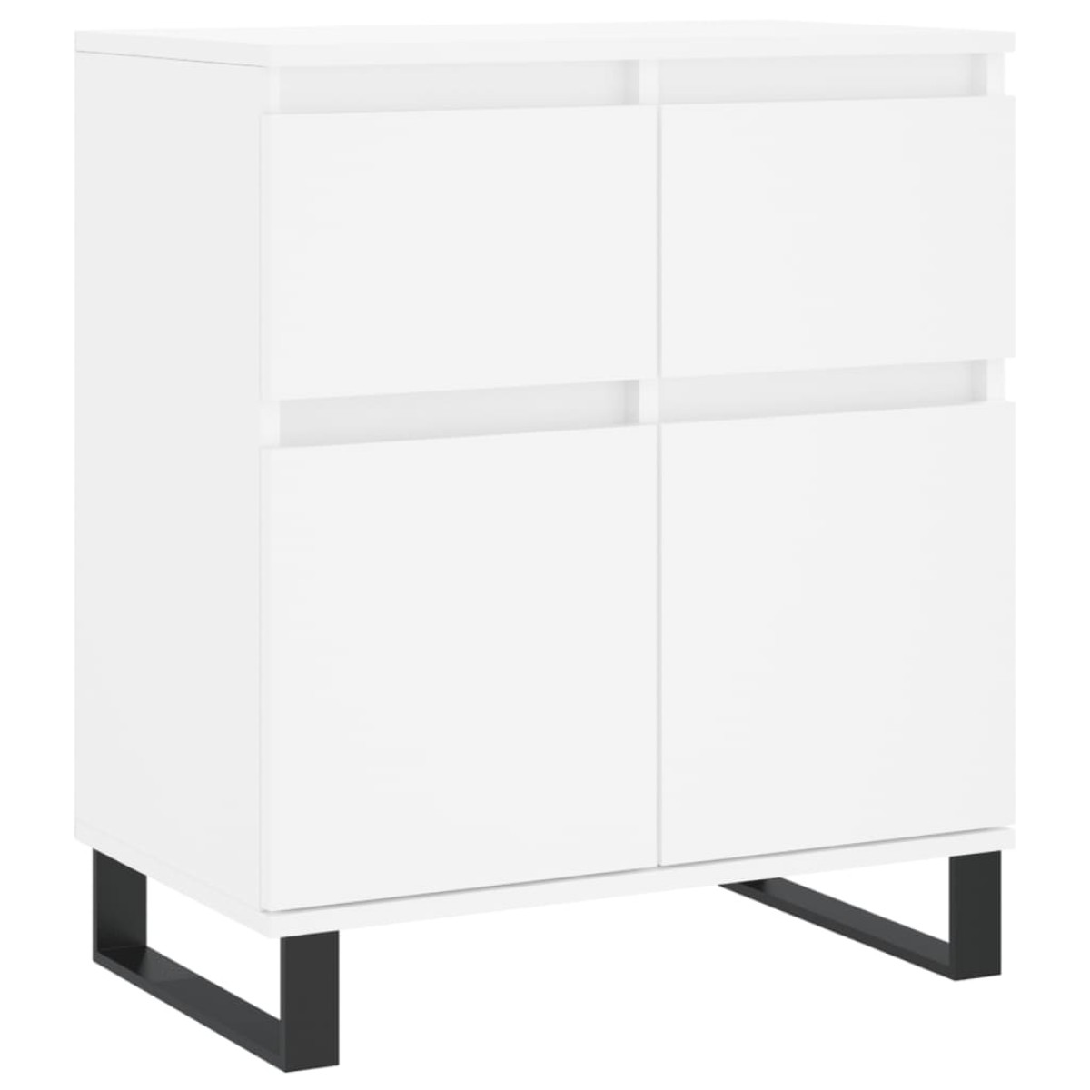 vidaXL Συρταριέρα Λευκή 60 x 35 x 70 εκ. από Επεξεργασμένο Ξύλο