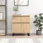 vidaXL Συρταριέρα Sonoma Δρυς 60x35x70 εκ. Επεξεργασμένο Ξύλο