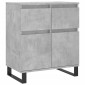 vidaXL Ντουλάπι Γκρι Σκυροδέματος 60x35x70 εκ. Επεξεργασμένο Ξύλο