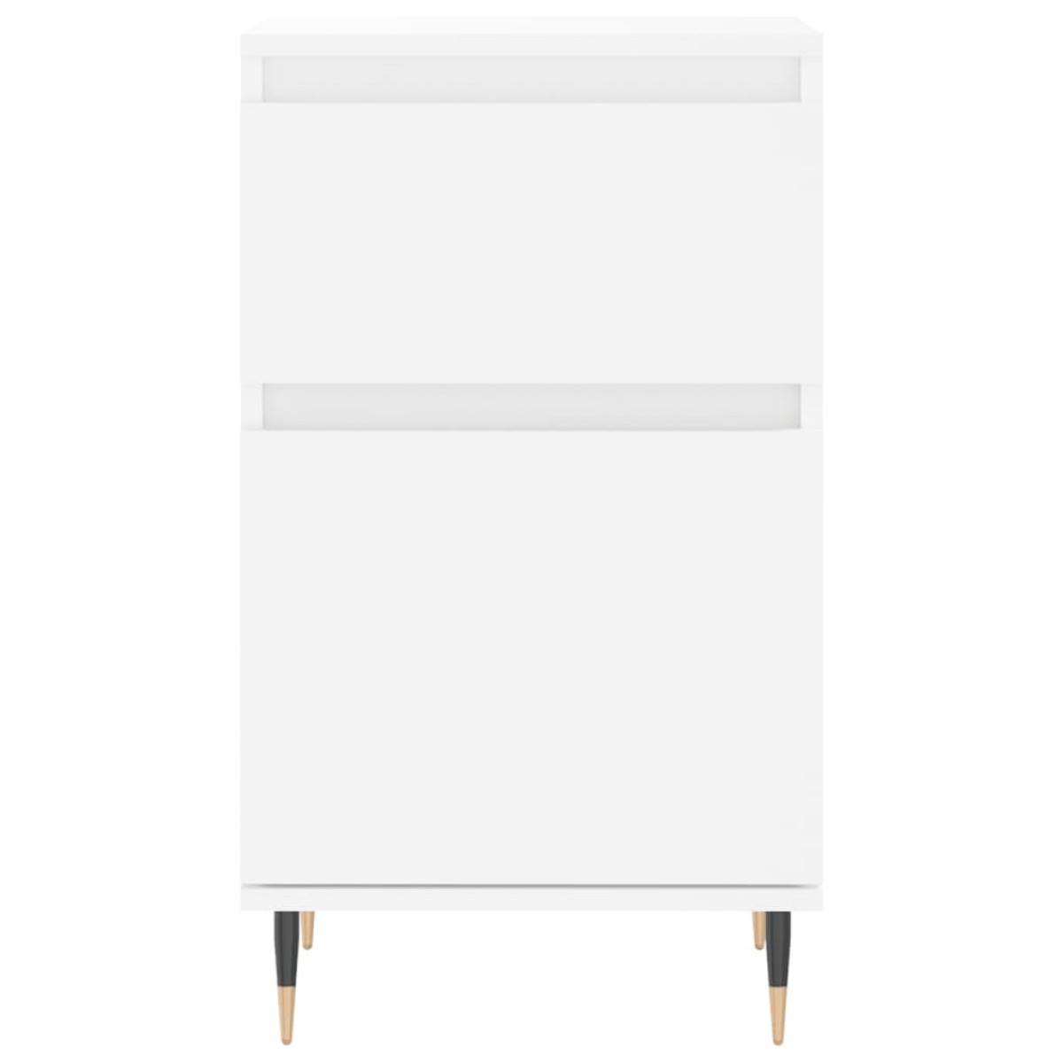 vidaXL Ντουλάπια 2 τεμ. Λευκά 40 x 35 x 70 εκ. από Επεξεργασμένο Ξύλο