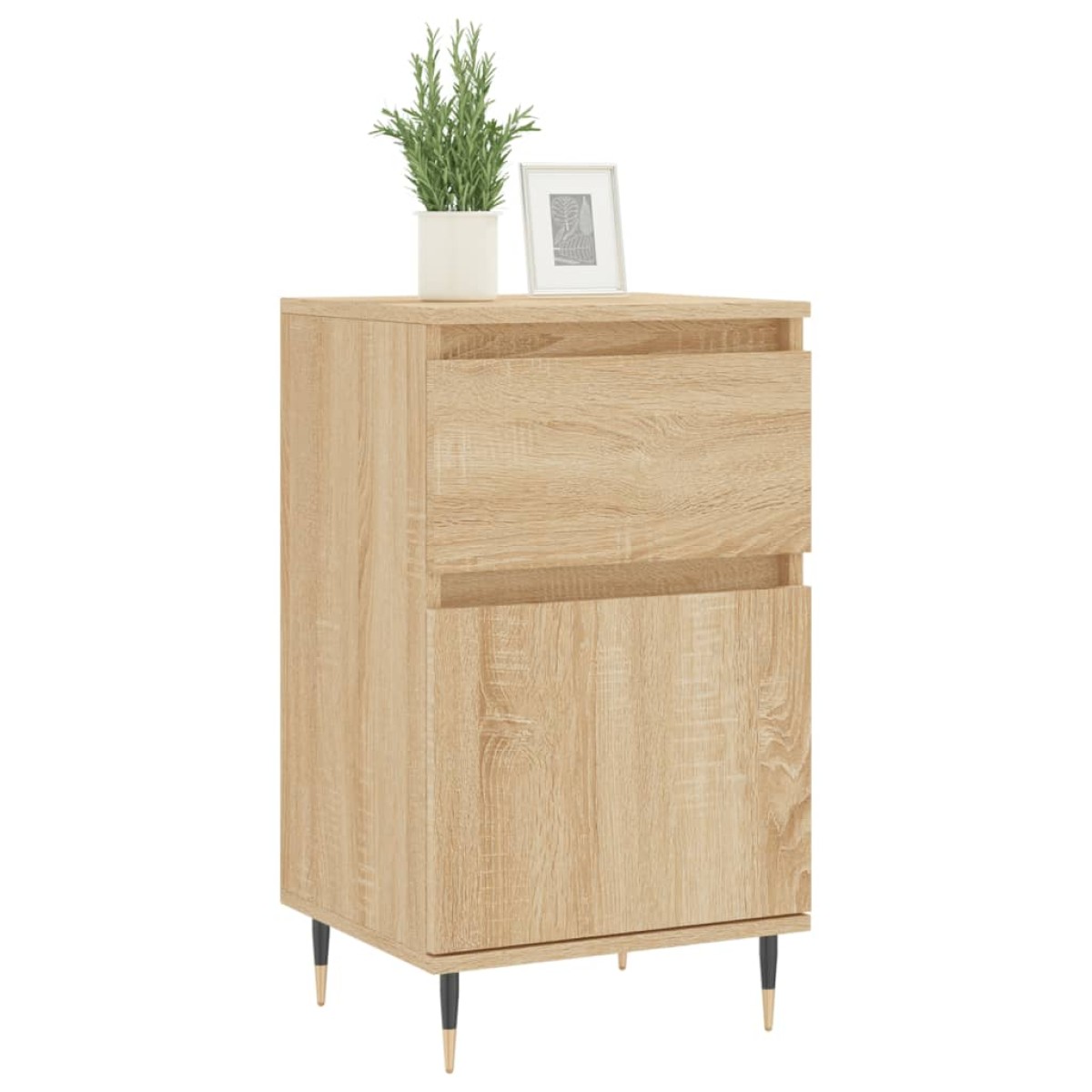 vidaXL Συρταριέρα Sonoma Δρυς 40 x 35 x 70 εκ. από Επεξεργασμένο Ξύλο