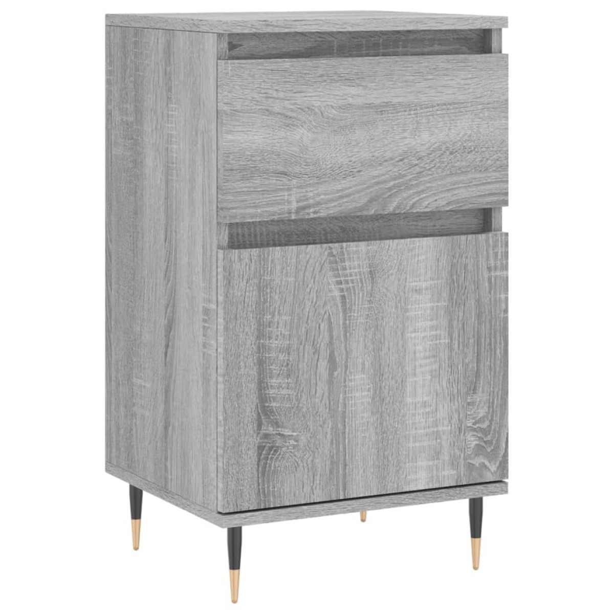 vidaXL Ντουλάπια 2 τεμ. Γκρι Sonoma 40x35x70 εκ. Επεξεργασμένο Ξύλο