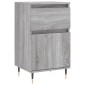 vidaXL Ντουλάπια 2 τεμ. Γκρι Sonoma 40x35x70 εκ. Επεξεργασμένο Ξύλο
