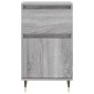 vidaXL Ντουλάπια 2 τεμ. Γκρι Sonoma 40x35x70 εκ. Επεξεργασμένο Ξύλο