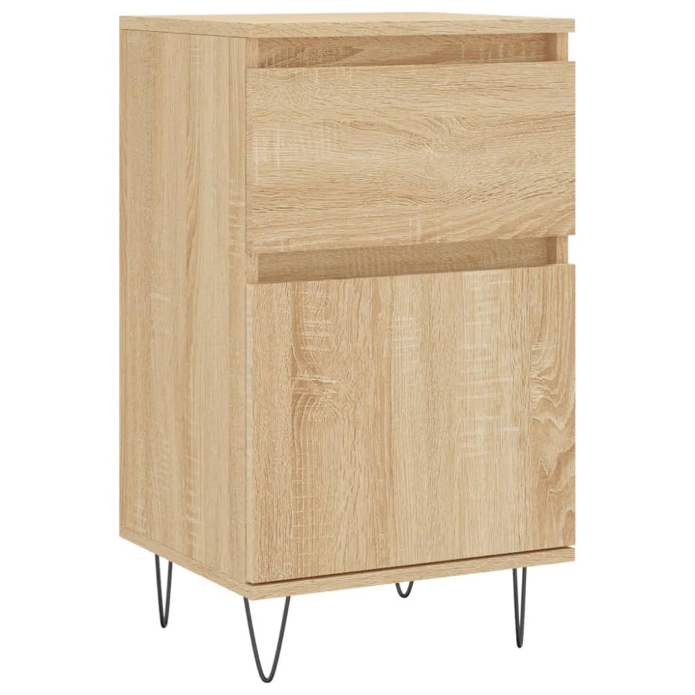 vidaXL Συρταριέρα Sonoma Δρυς 40 x 35 x 70 εκ. από Επεξεργασμένο Ξύλο