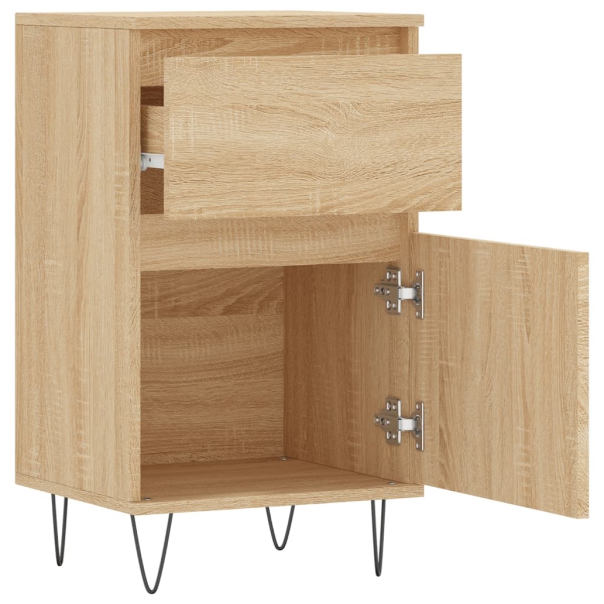vidaXL Συρταριέρα Sonoma Δρυς 40 x 35 x 70 εκ. από Επεξεργασμένο Ξύλο