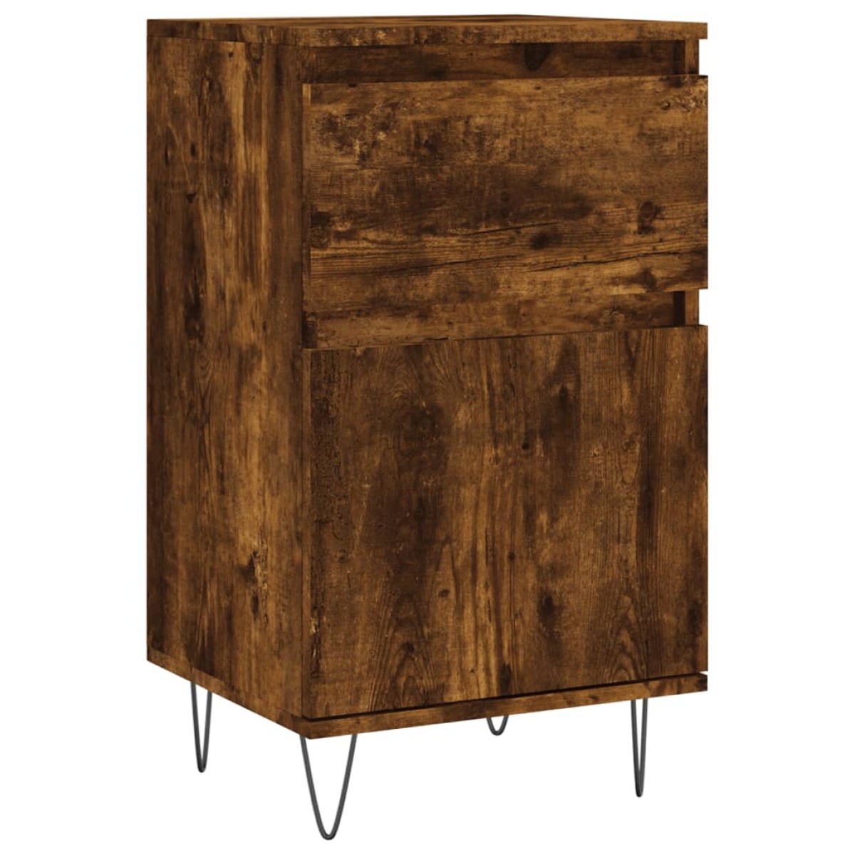 vidaXL Ντουλάπια 2 τεμ. Καπνιστή Δρυς 40x35x70 εκ. από Επεξεργ. Ξύλο