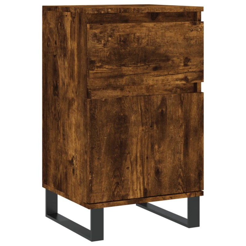 vidaXL Συρταριέρα Καπνιστή Δρυς 40 x 35 x 70 εκ. από Επεξεργ. Ξύλο