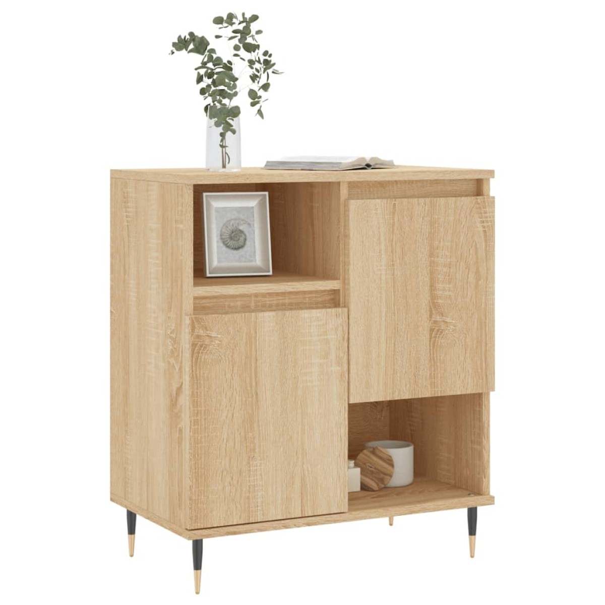 vidaXL Συρταριέρα Sonoma Δρυς 60x35x70 εκ. Επεξεργασμένο Ξύλο