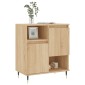 vidaXL Συρταριέρα Sonoma Δρυς 60x35x70 εκ. Επεξεργασμένο Ξύλο