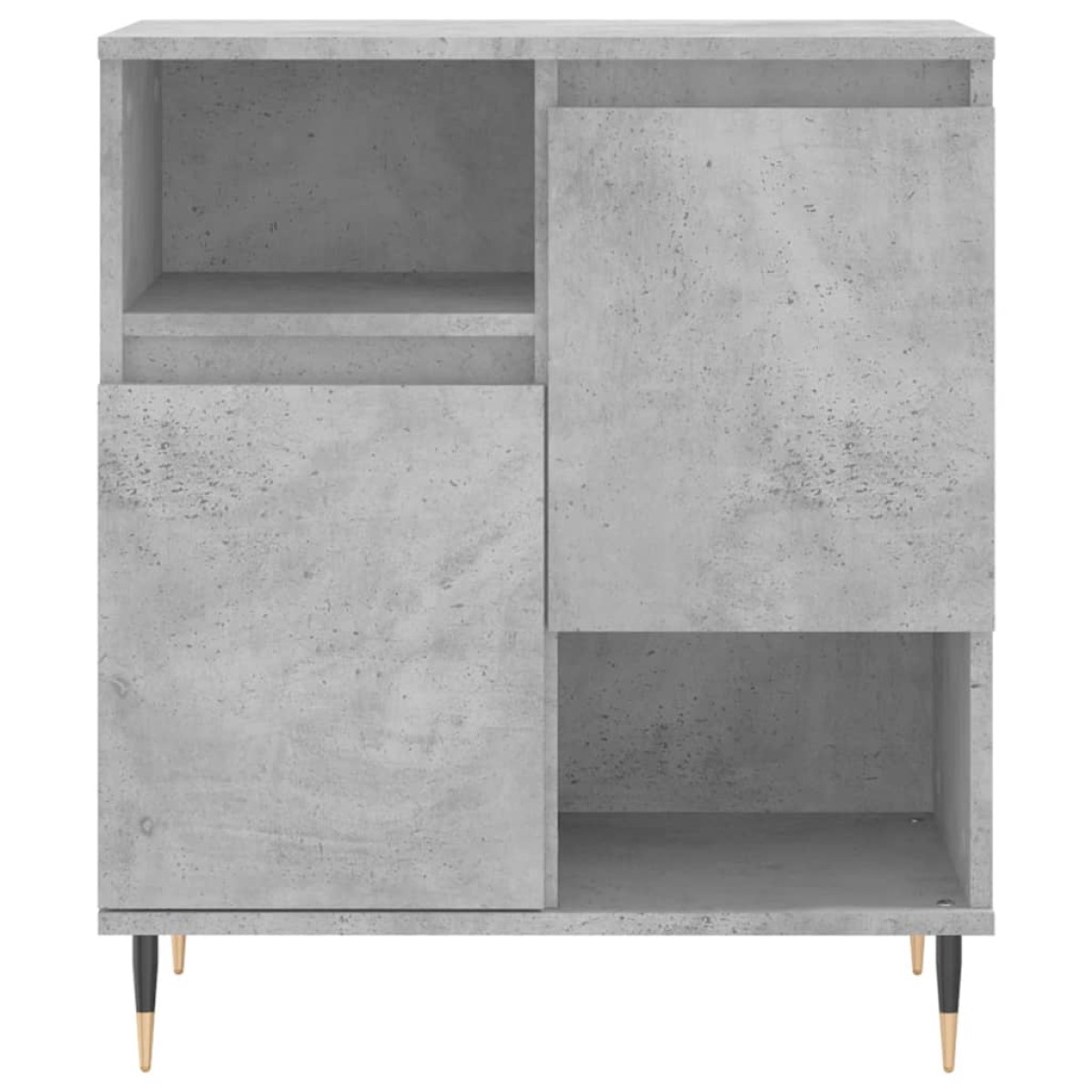 vidaXL Ντουλάπι Γκρι Σκυροδέματος 60x35x70 εκ. Επεξεργασμένο Ξύλο