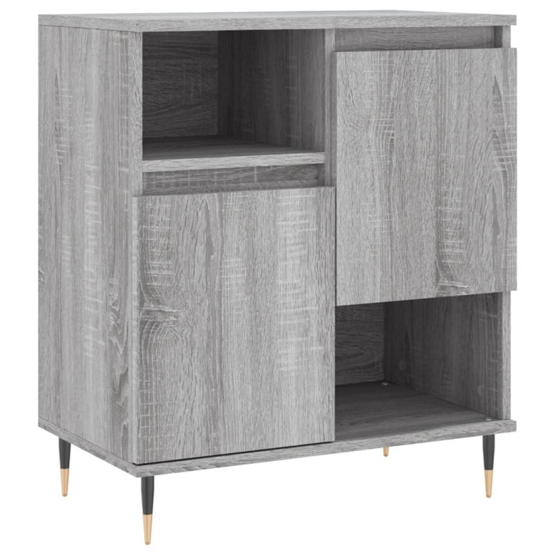 vidaXL Ντουλάπι Γκρι Sonoma 60x35x70 εκ. από Επεξεργασμένο Ξύλο