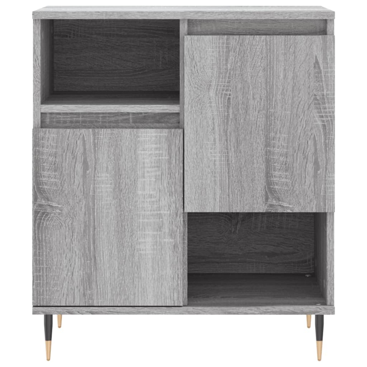 vidaXL Ντουλάπι Γκρι Sonoma 60x35x70 εκ. από Επεξεργασμένο Ξύλο