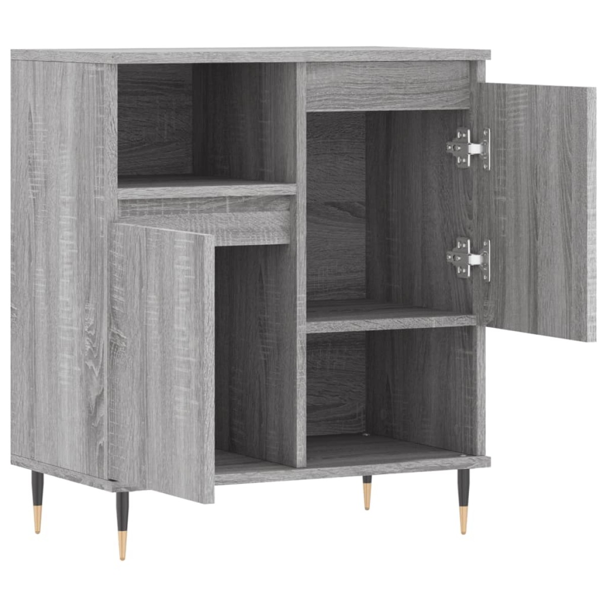 vidaXL Ντουλάπι Γκρι Sonoma 60x35x70 εκ. από Επεξεργασμένο Ξύλο