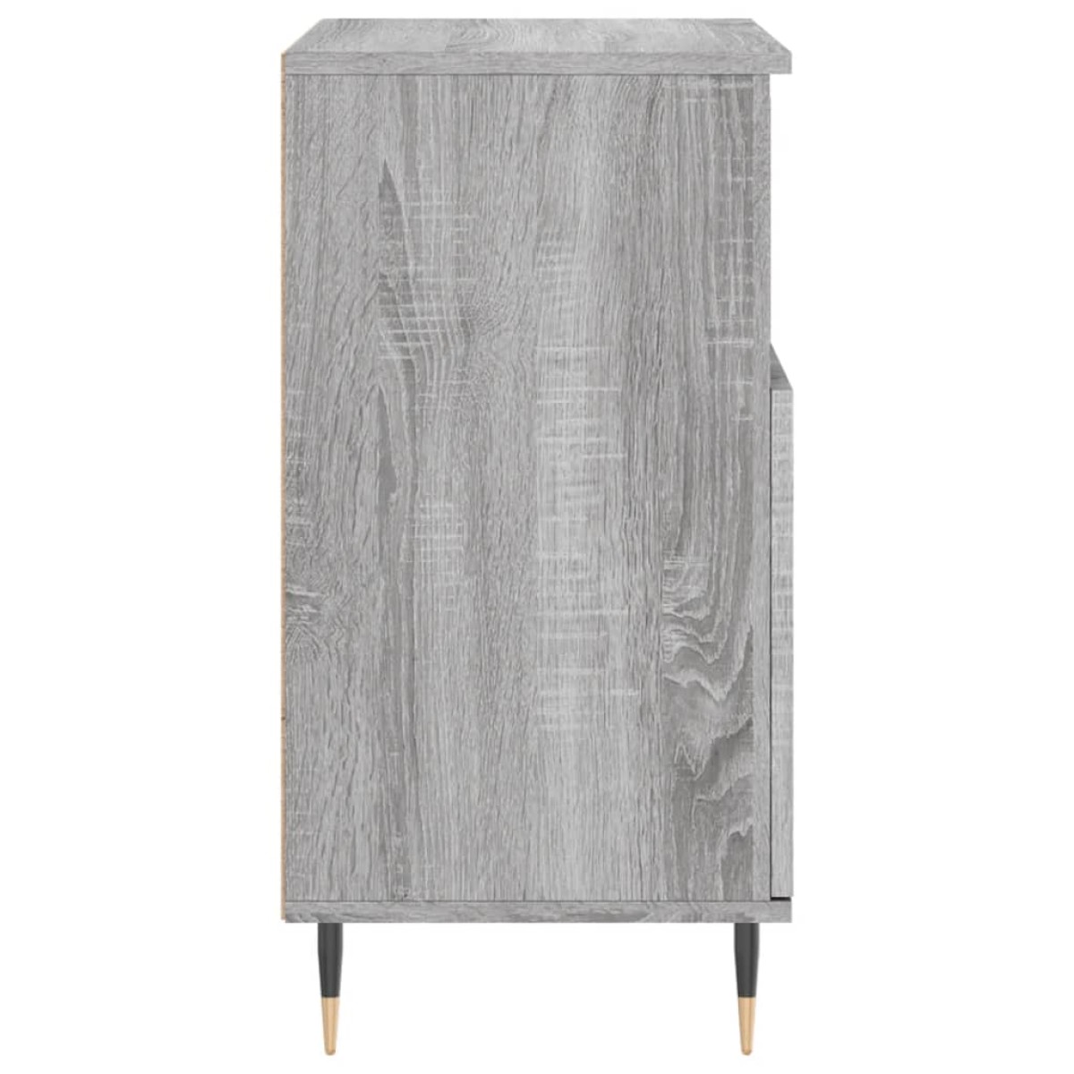vidaXL Ντουλάπι Γκρι Sonoma 60x35x70 εκ. από Επεξεργασμένο Ξύλο