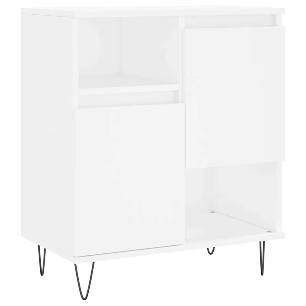 vidaXL Συρταριέρα Λευκή 60 x 35 x 70 εκ. από Επεξεργασμένο Ξύλο