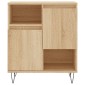 vidaXL Συρταριέρα Sonoma Δρυς 60x35x70 εκ. Επεξεργασμένο Ξύλο