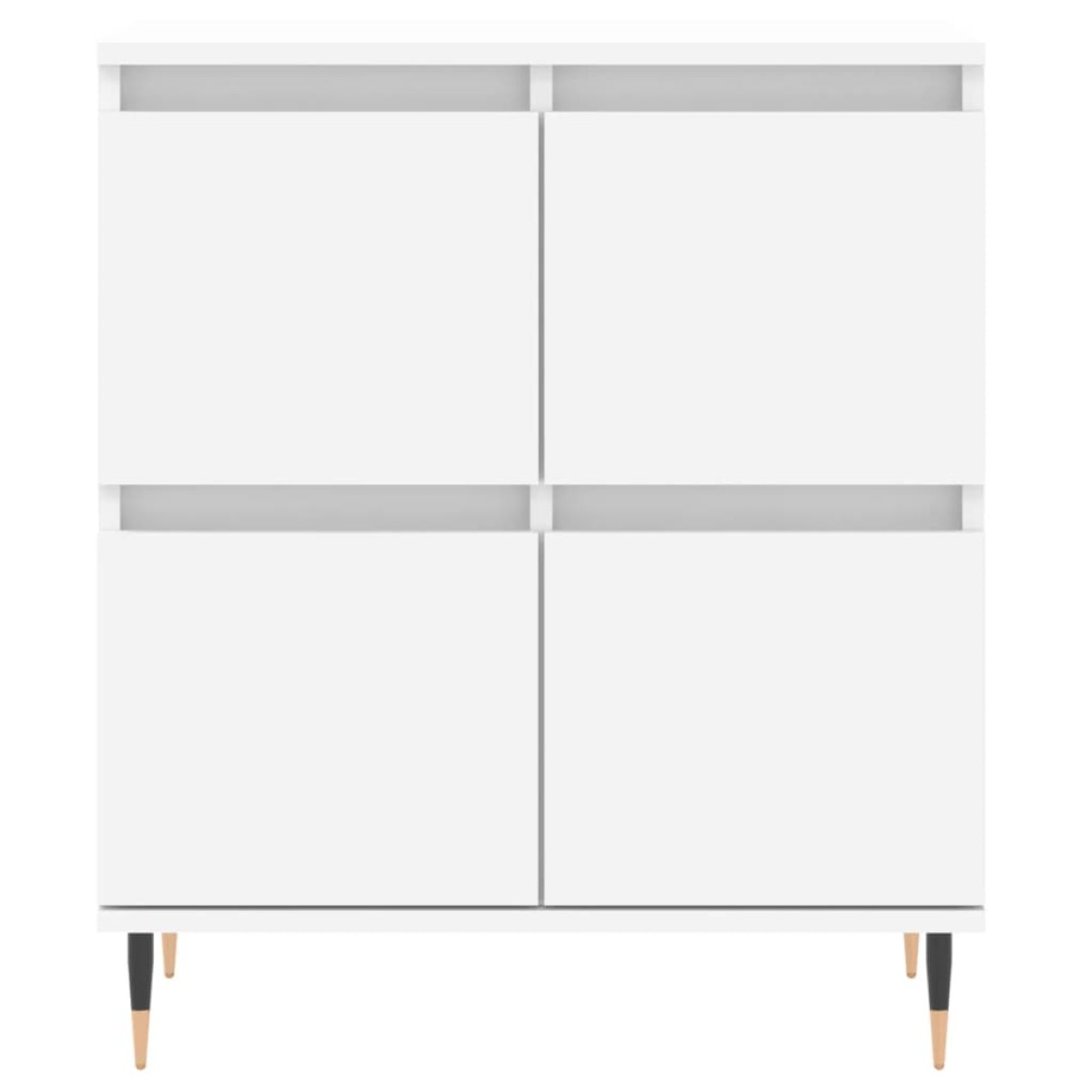 vidaXL Συρταριέρα Λευκή 60 x 35 x 70 εκ. από Επεξεργασμένο Ξύλο