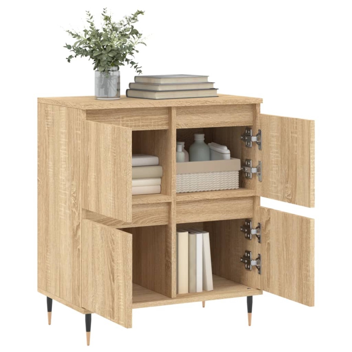 vidaXL Συρταριέρα Sonoma Δρυς 60x35x70 εκ. Επεξεργασμένο Ξύλο