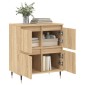 vidaXL Συρταριέρα Sonoma Δρυς 60x35x70 εκ. Επεξεργασμένο Ξύλο