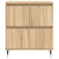 vidaXL Συρταριέρα Sonoma Δρυς 60x35x70 εκ. Επεξεργασμένο Ξύλο