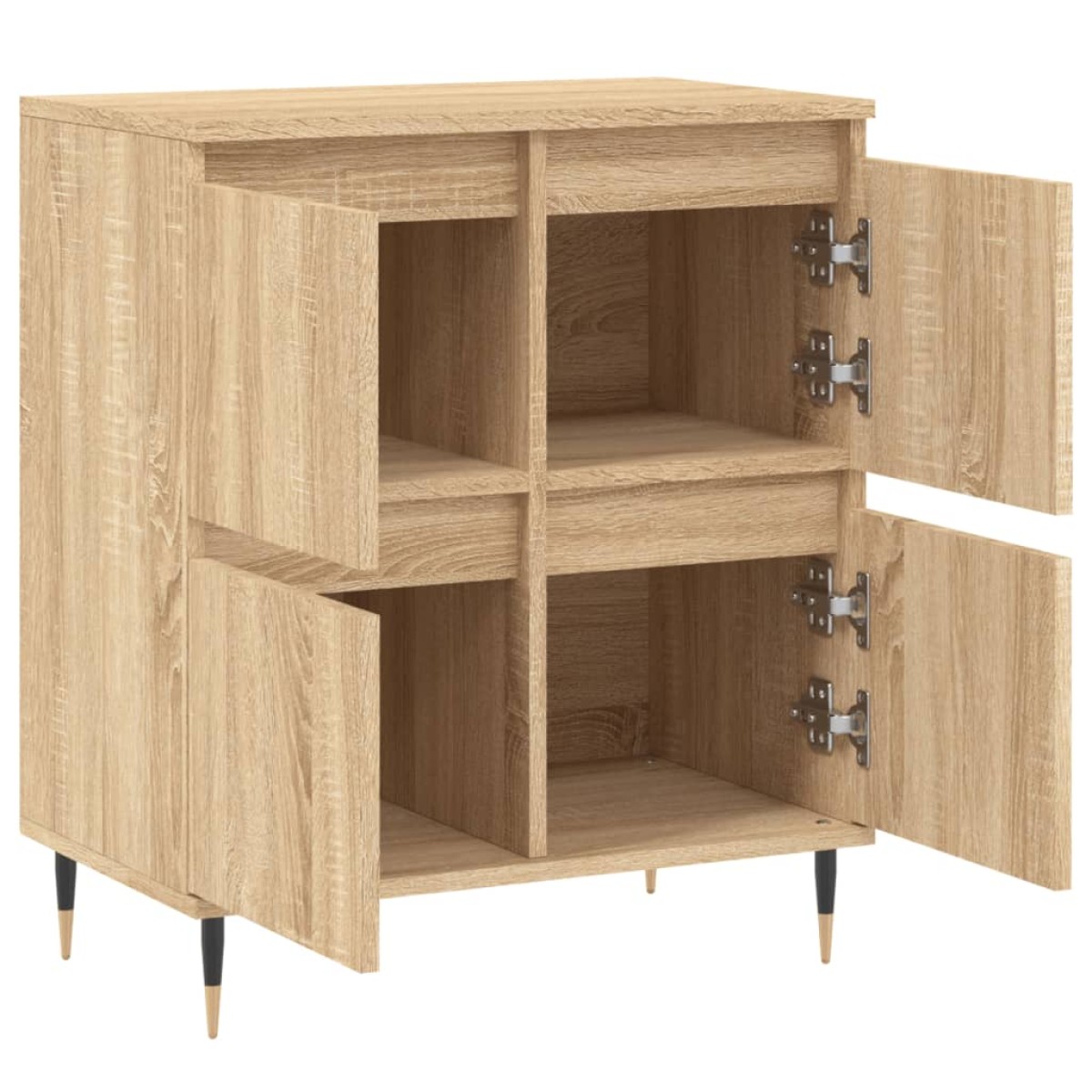 vidaXL Συρταριέρα Sonoma Δρυς 60x35x70 εκ. Επεξεργασμένο Ξύλο