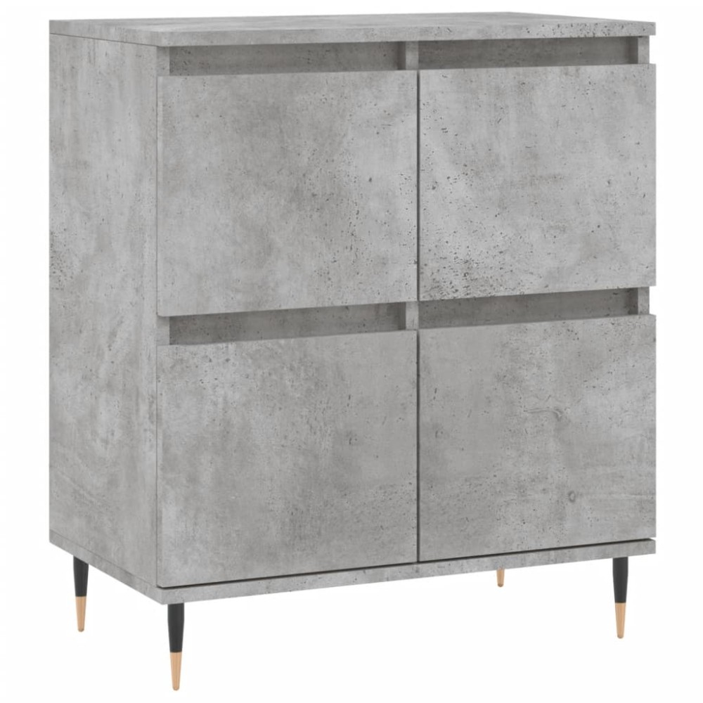 vidaXL Ντουλάπι Γκρι Σκυροδέματος 60x35x70 εκ. Επεξεργασμένο Ξύλο