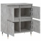 vidaXL Ντουλάπι Γκρι Σκυροδέματος 60x35x70 εκ. Επεξεργασμένο Ξύλο