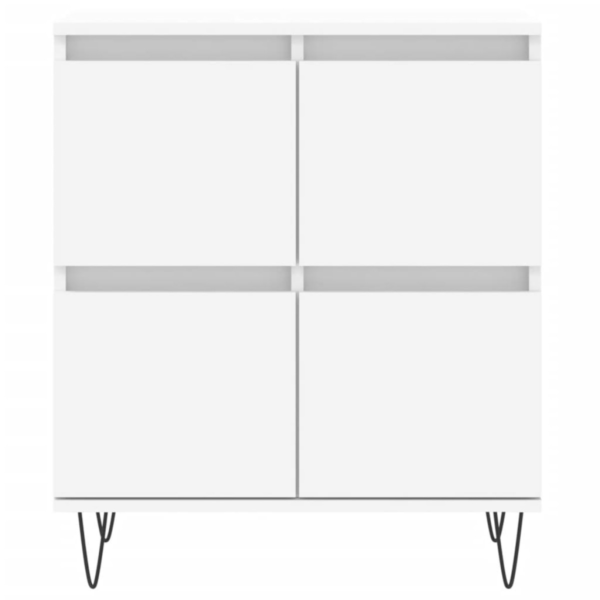 vidaXL Συρταριέρα Λευκή 60 x 35 x 70 εκ. από Επεξεργασμένο Ξύλο