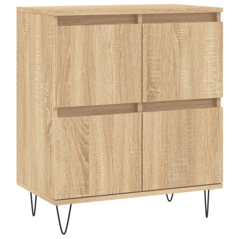 vidaXL Συρταριέρα Sonoma Δρυς 60x35x70 εκ. Επεξεργασμένο Ξύλο