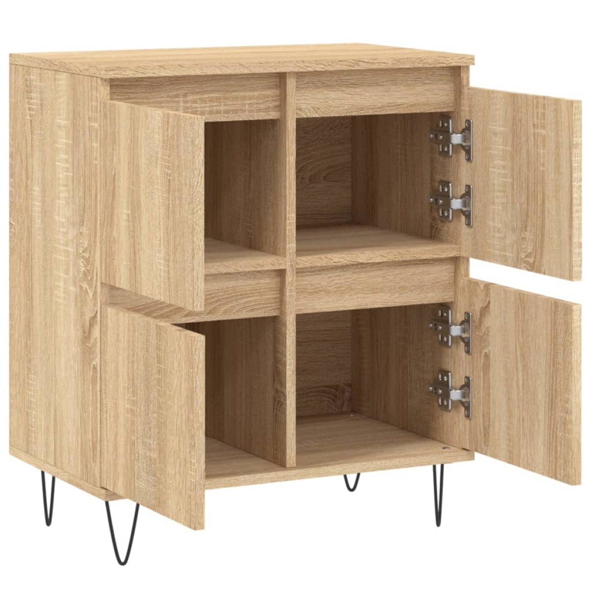 vidaXL Συρταριέρα Sonoma Δρυς 60x35x70 εκ. Επεξεργασμένο Ξύλο