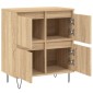 vidaXL Συρταριέρα Sonoma Δρυς 60x35x70 εκ. Επεξεργασμένο Ξύλο