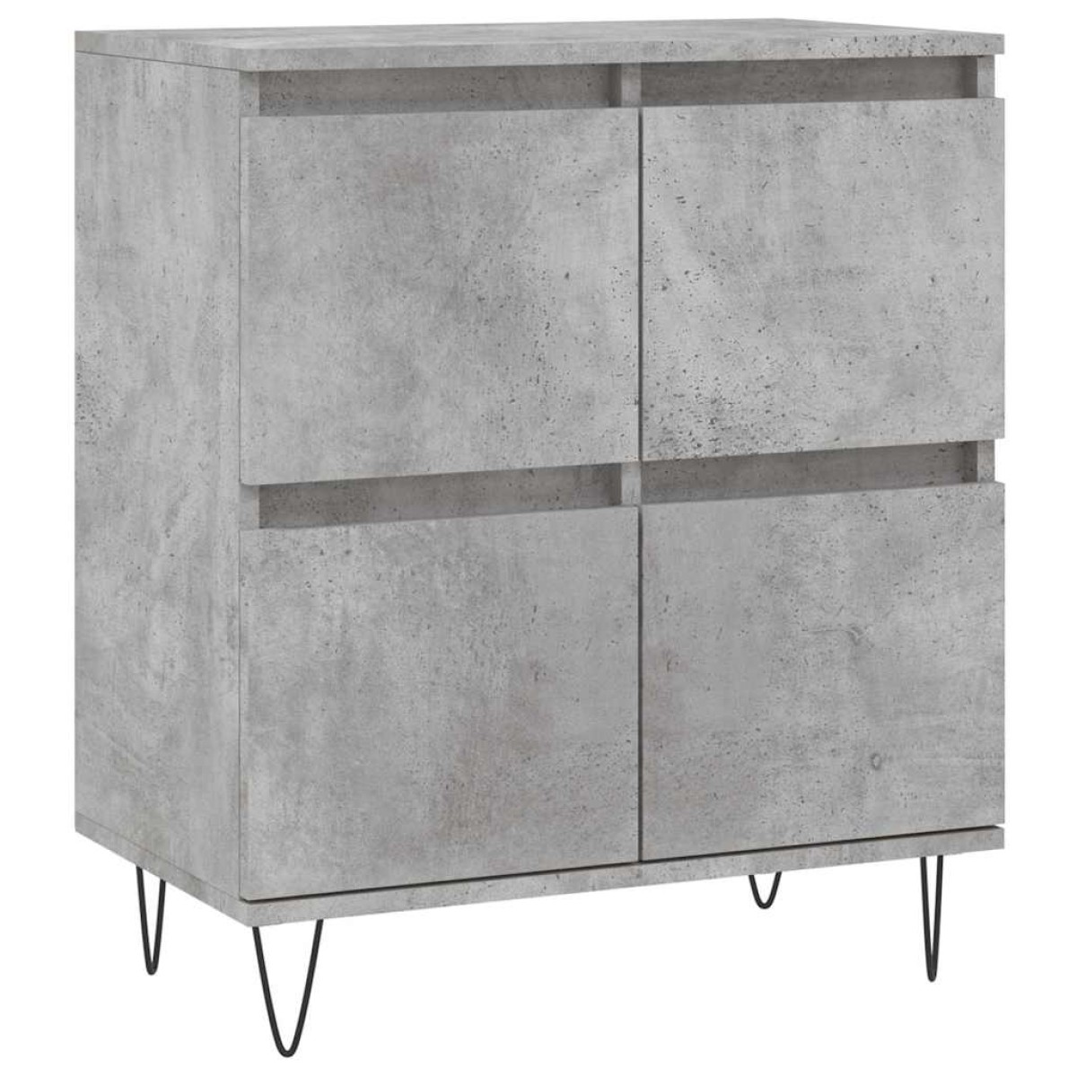 vidaXL Ντουλάπι Γκρι Σκυροδέματος 60x35x70 εκ. Επεξεργασμένο Ξύλο