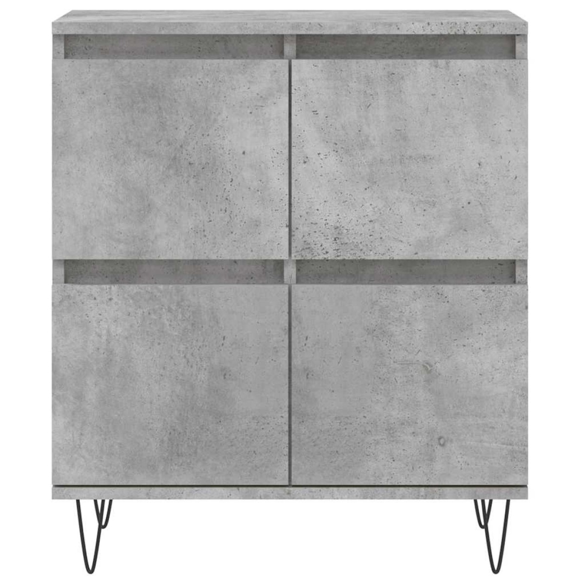 vidaXL Ντουλάπι Γκρι Σκυροδέματος 60x35x70 εκ. Επεξεργασμένο Ξύλο