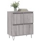 vidaXL Ντουλάπι Γκρι Sonoma 60x35x70 εκ. από Επεξεργασμένο Ξύλο